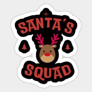 Santa's Squad Sticker